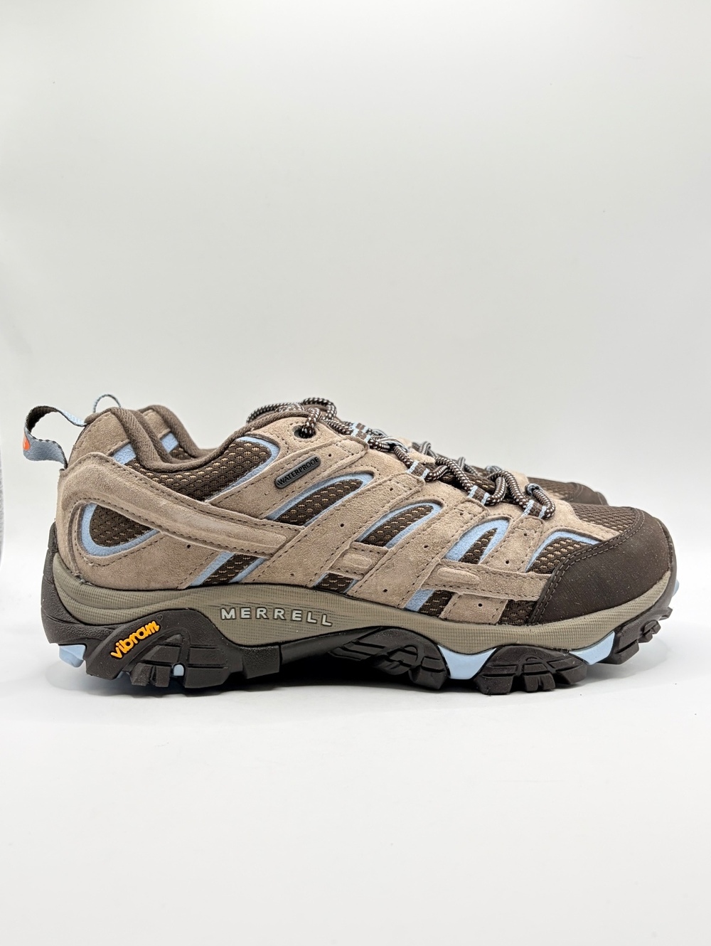 Merrell Moab 2 Waterproof Brindle Hiking Shoes / 9.5 Womens